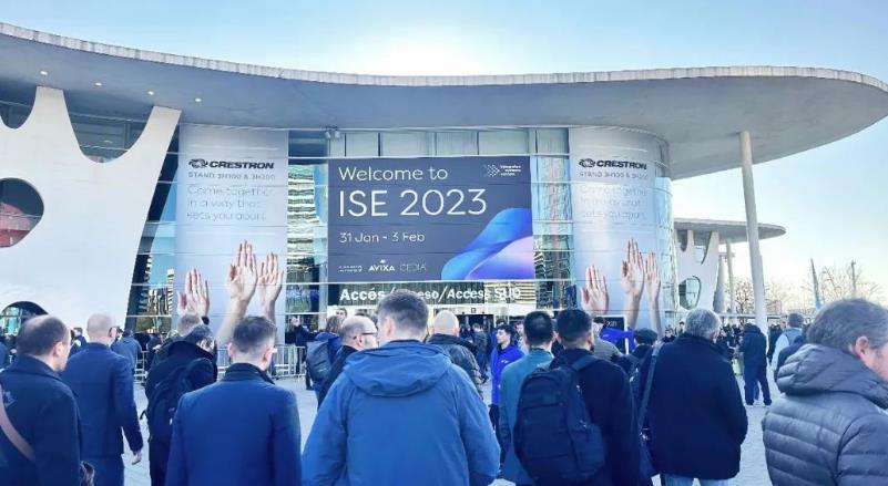 西班牙ISE 2023展会——腾博汇游戏官网专业显示手艺绽放风范